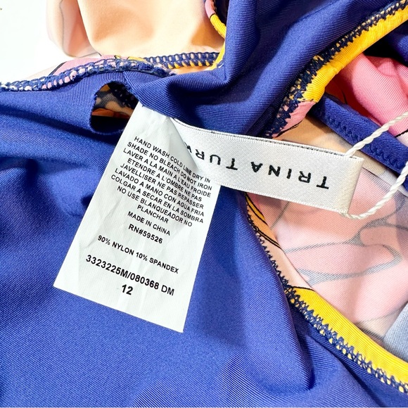 Trina Turk Breeze Asymmetrical Off The Shoulder Top - Picture 14 of 16